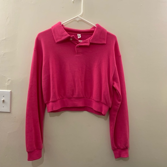 Pink BP cropped sweater - Picture 2 of 5